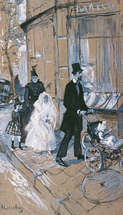 The First Communion by Henri de Toulouse Lautrec